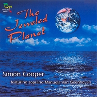 Simon Cooper en Manuela Van Geenhoven - 'The Jeweled Planet' CD album